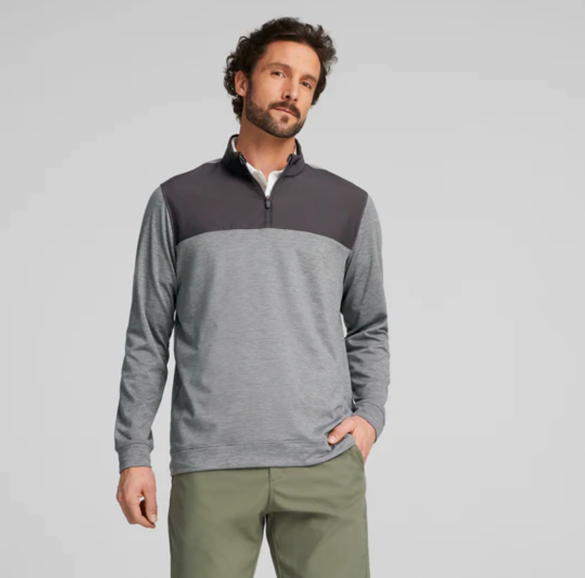 PUMA CLOUDSPUN Colorblock Golf 1/4 Zip – Shop Team Golf