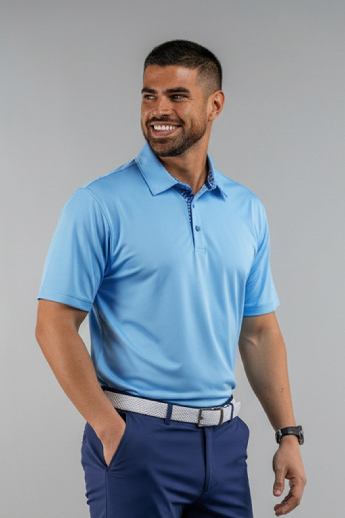 Scales Mens Offshore Solid Polo