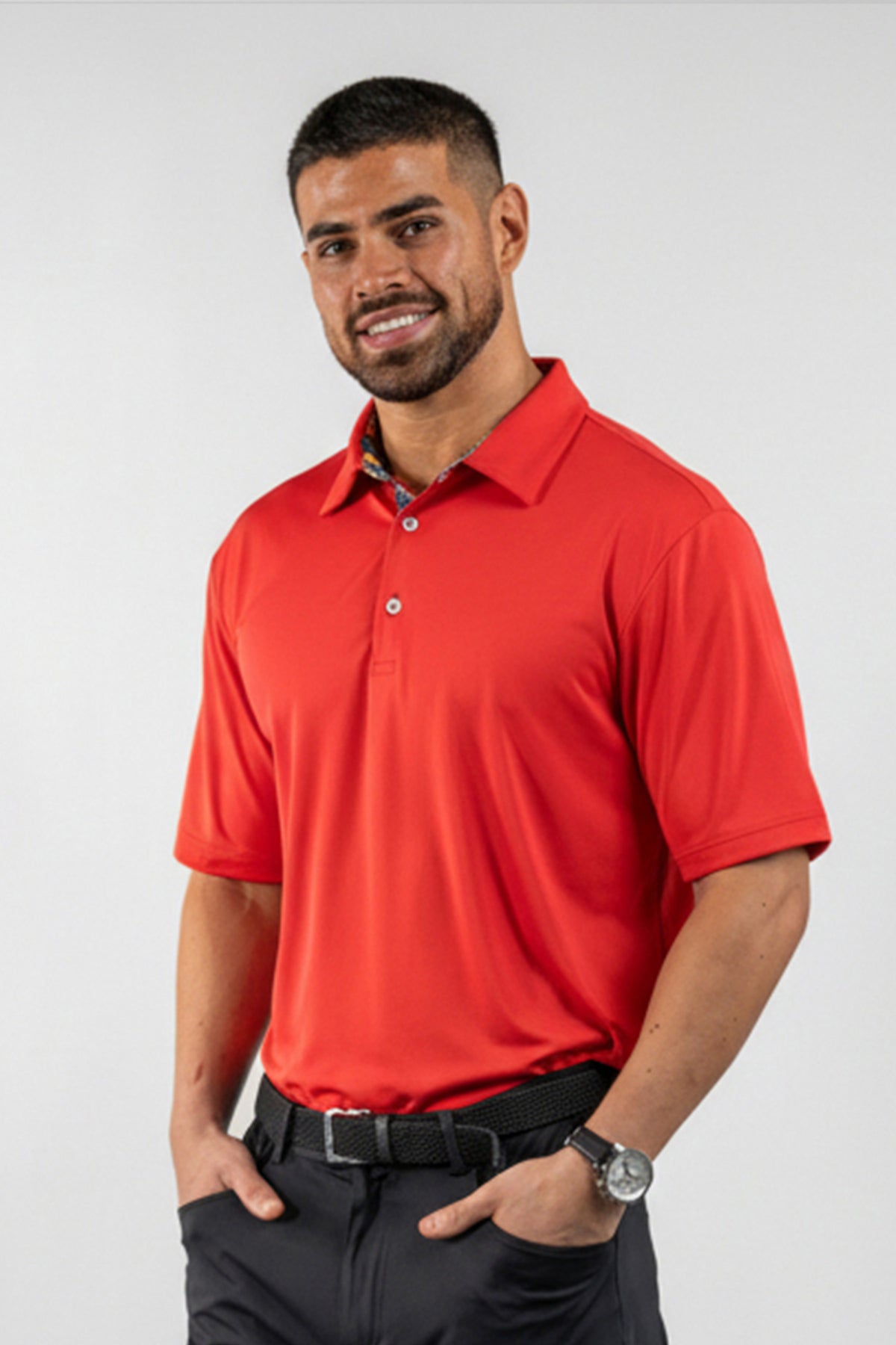 Scales Mens Offshore Solid Polo