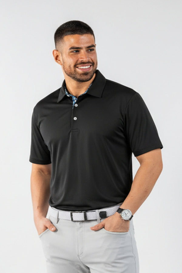Scales Mens Offshore Solid Polo