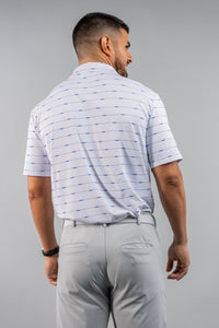 Scales Mens Rigging Stripe Polo