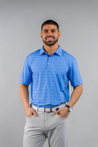 Scales Mens Rigging Stripe Polo