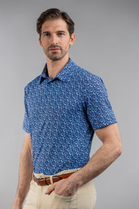 Scales Mens Bottles Up Polo