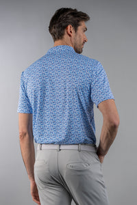 Scales Mens Bottles Up Polo