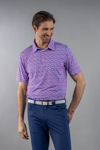 Scales Mens Bottles Up Polo