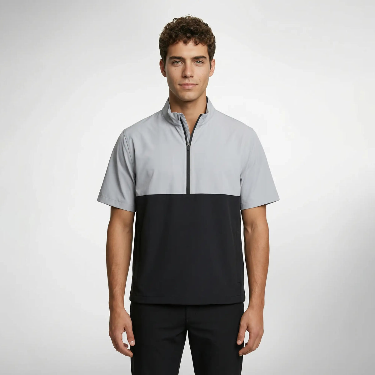 Men's Monsoon Short Sleeve 1/4 Zip
