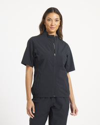 Women's Monsoon Short Sleeve 1/4 Zip