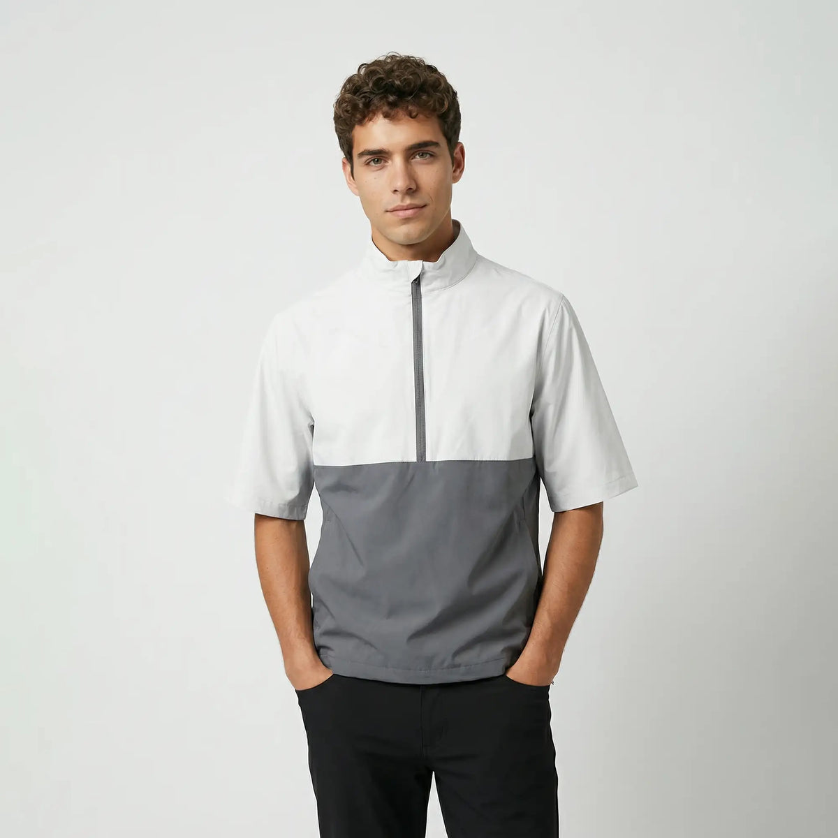 Men's Monsoon Short Sleeve 1/4 Zip