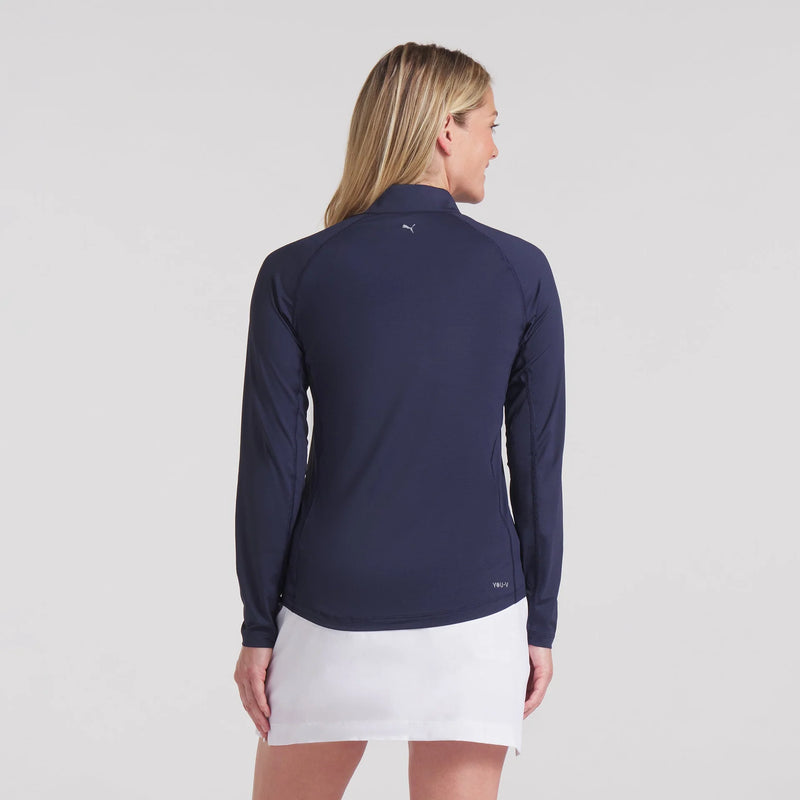 Puma Women's YouV Solid Golf 1/4 Zip