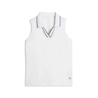 Puma Women's CLOUDSPUN Essential Sleeveless Golf Polo