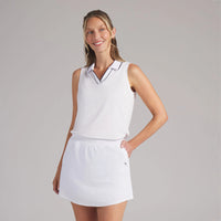 Puma Women's CLOUDSPUN Essential Sleeveless Golf Polo