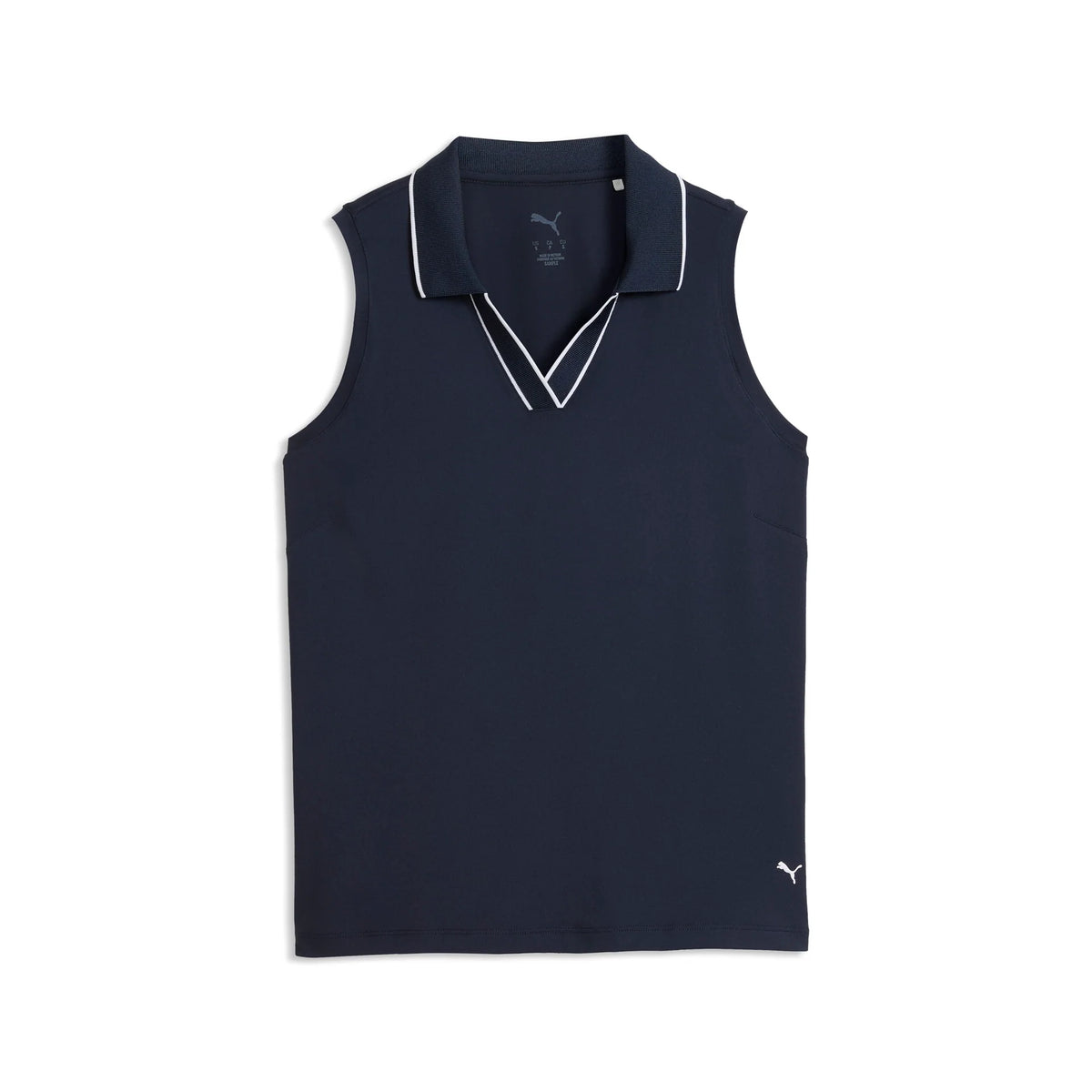 Puma Women's CLOUDSPUN Essential Sleeveless Golf Polo