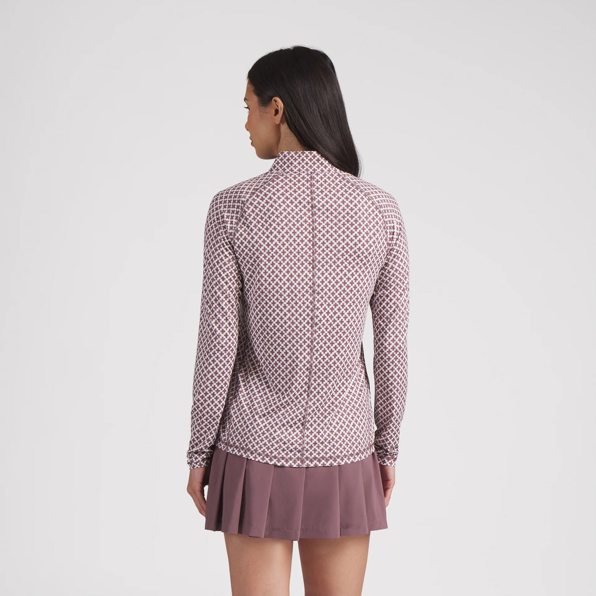 Puma Women's UV Club Print Golf 1/4 Zip
