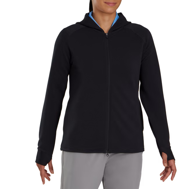 Footjoy Womens Full-Zip Ottoman Hoodie
