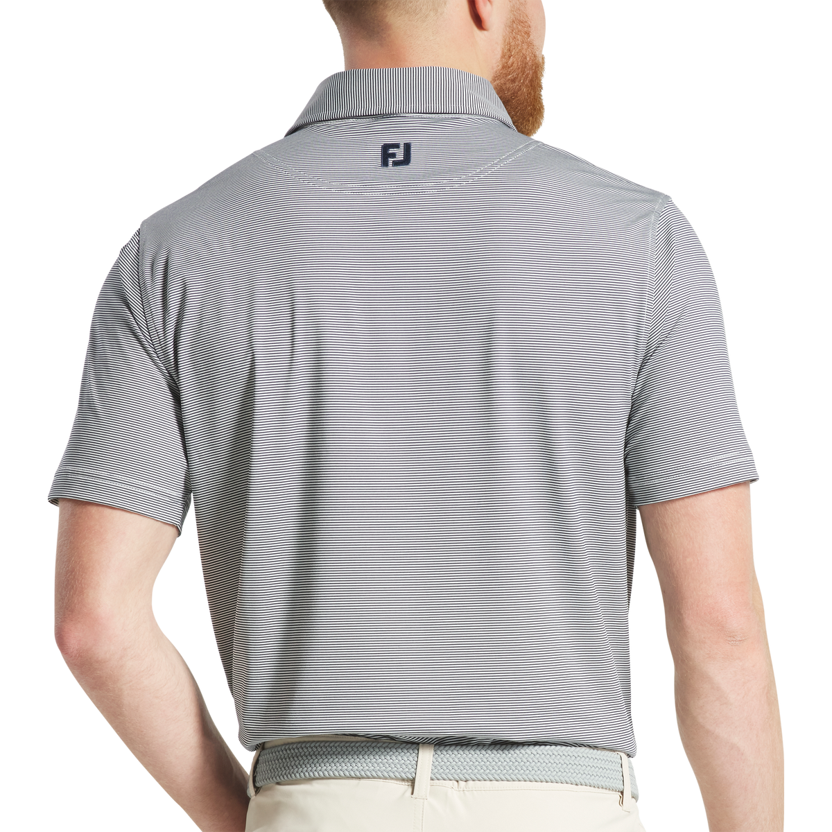 FootJoy MicroFeeder Stripe Polo