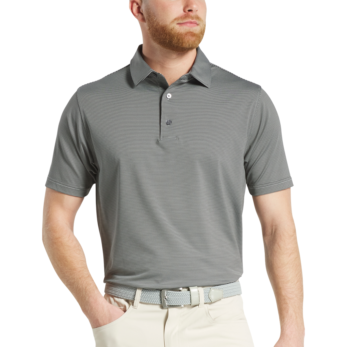 FootJoy MicroFeeder Stripe Polo