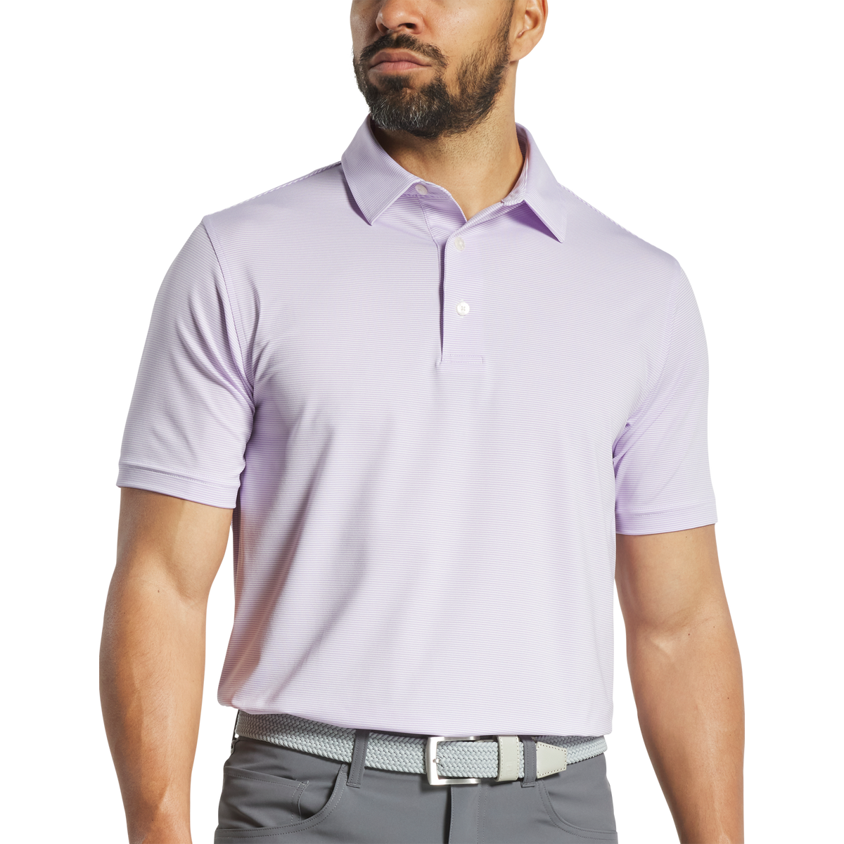 FootJoy MicroFeeder Stripe Polo