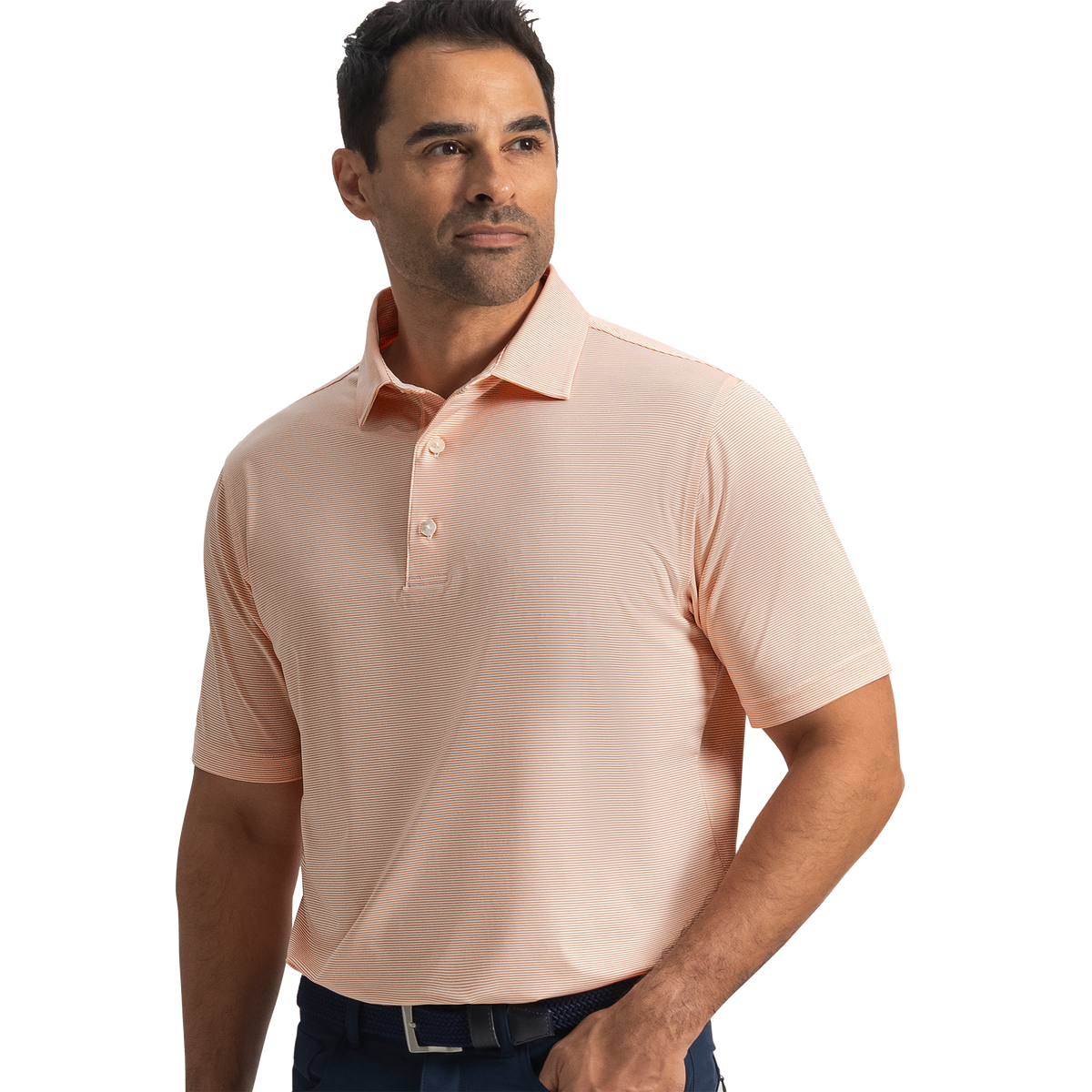 FootJoy MicroFeeder Stripe Polo