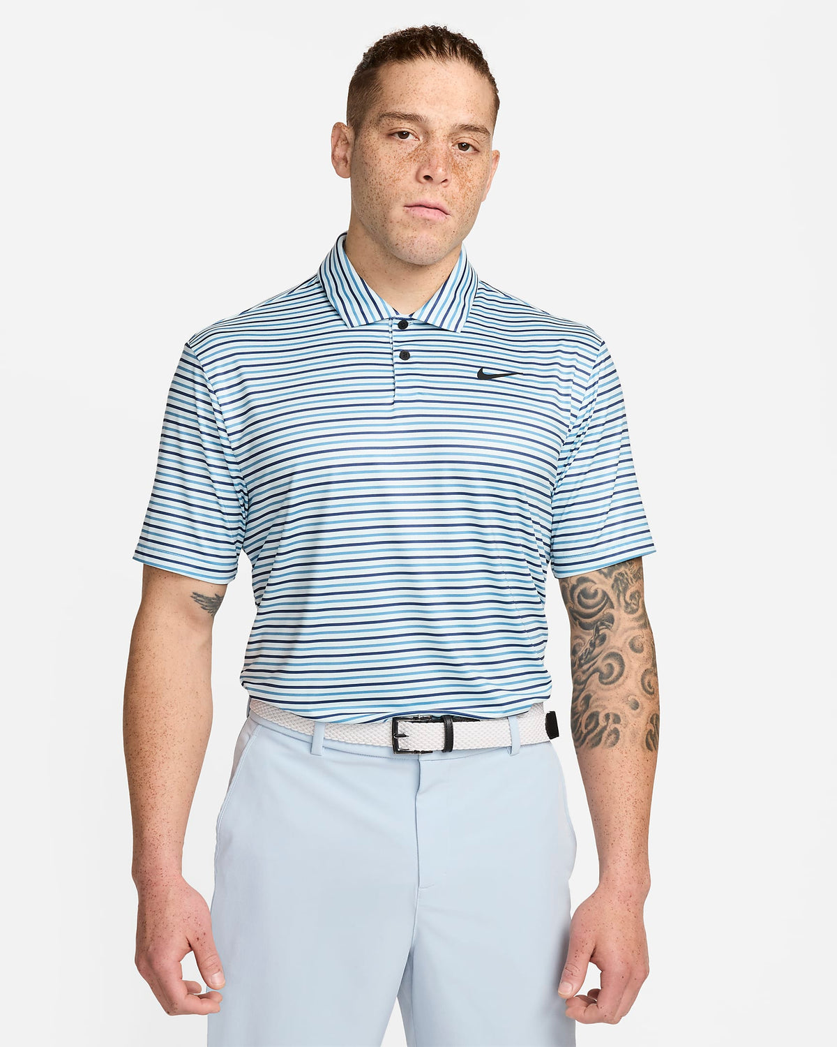 Nike Men's Dri-FIT Striped Golf Polo