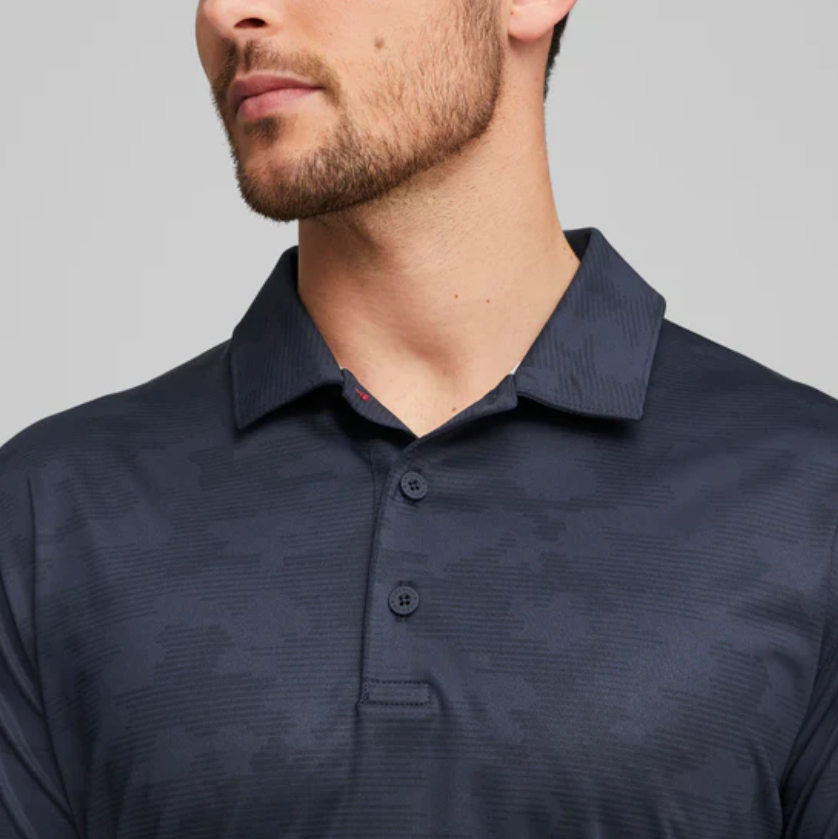 Puma Volition Camo Cover Golf Polo