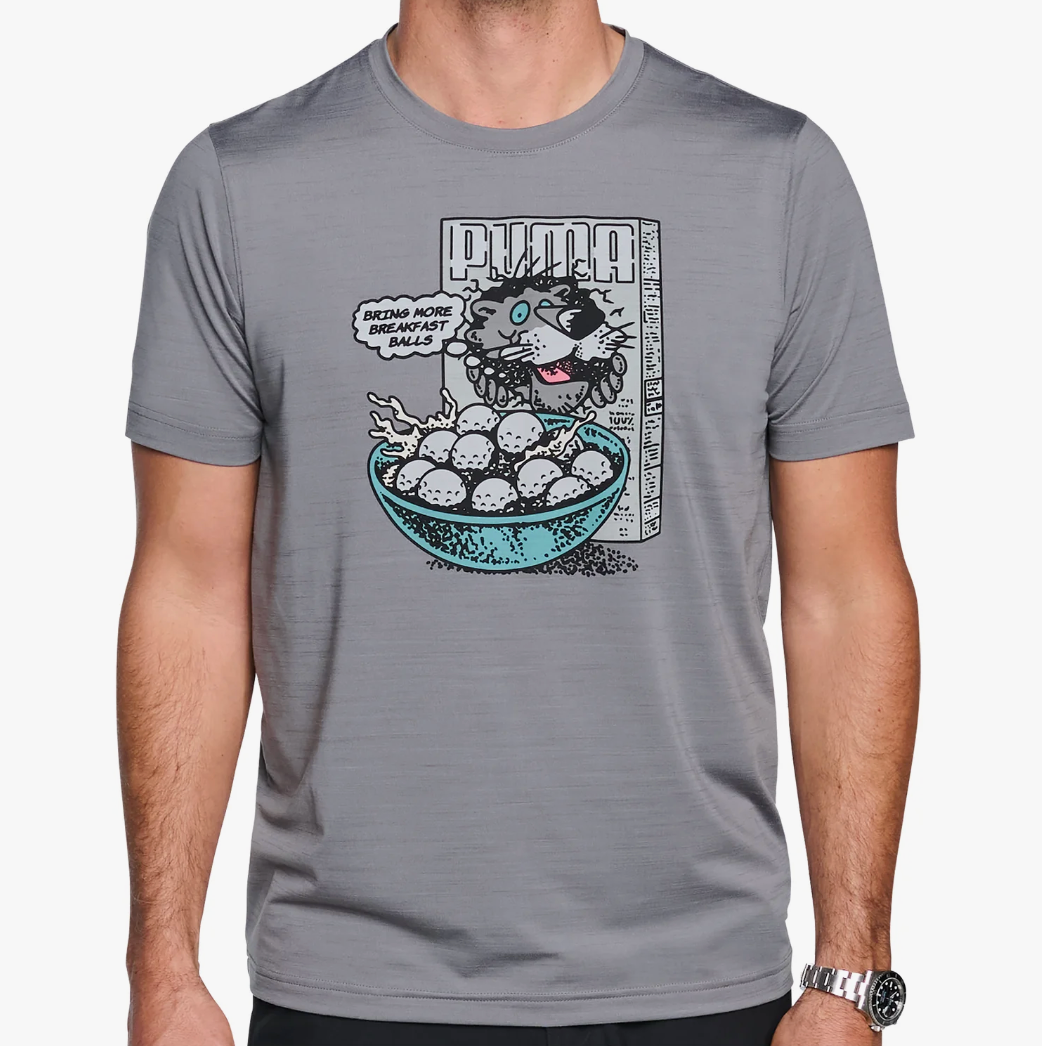 Puma CLOUDSPUN Breakfast Ball Performance T-Shirt