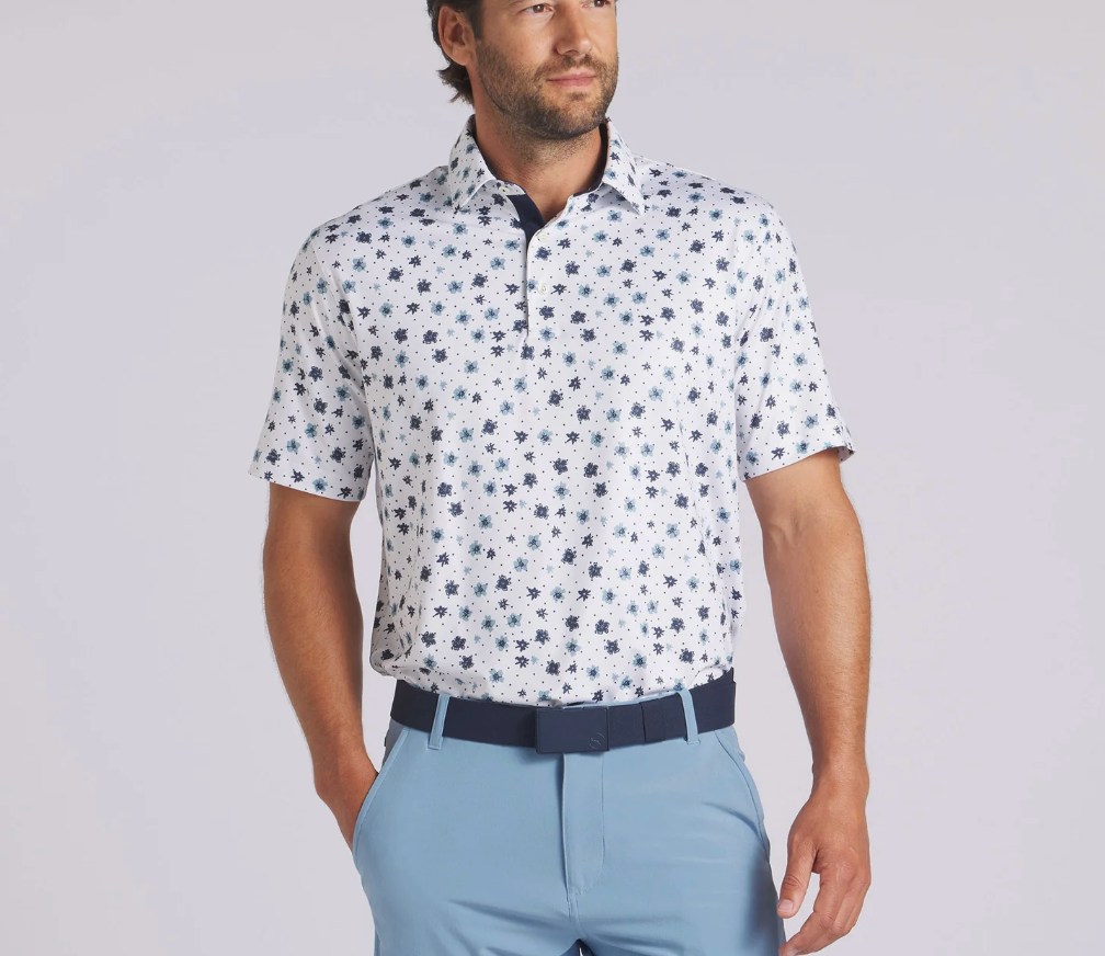 Puma CLOUDSPUN Floral Golf Polo