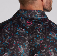 Puma CLOUDSPUN Paisley Golf Polo