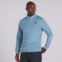 Puma CLOUDSPUN Patch Crewneck Golf Sweater