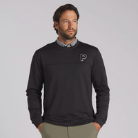 Puma CLOUDSPUN Patch Crewneck Golf Sweater