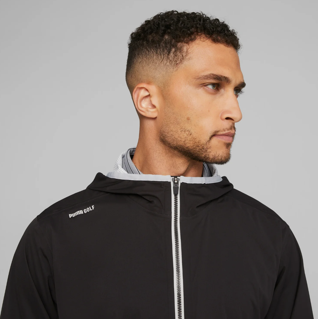 Puma DRYLBL Packable Rain Golf Jacket