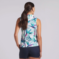 Puma Women's MATTR Paradise Sleeveless Golf Polo