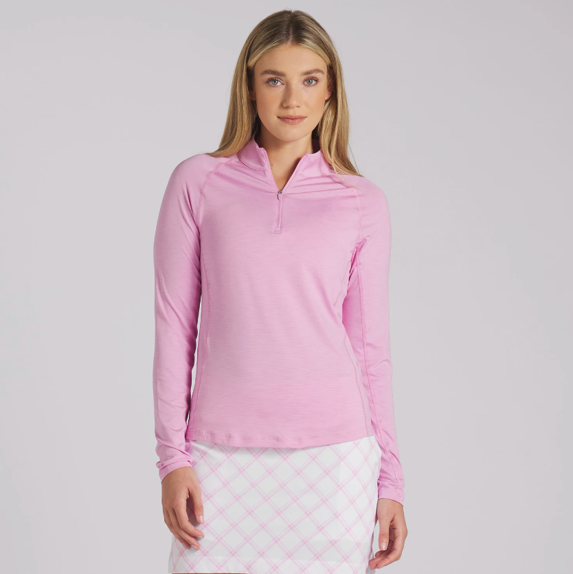 Puma Women's YouV Solid Golf 1/4 Zip