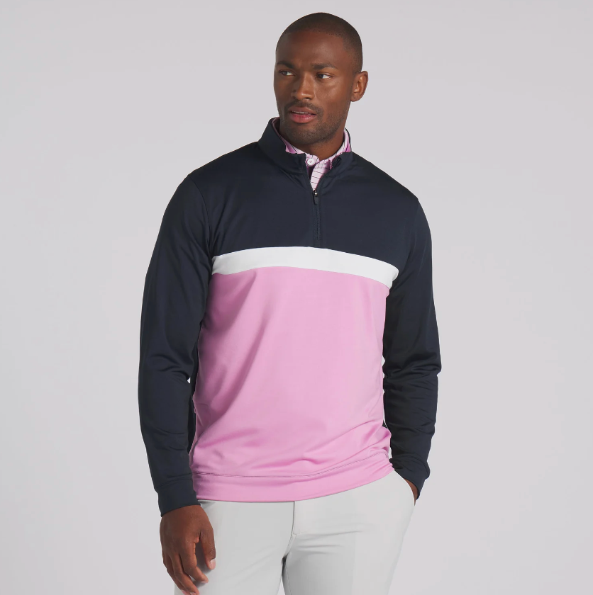 Puma Pure Colorblock Golf 1/4 Zip