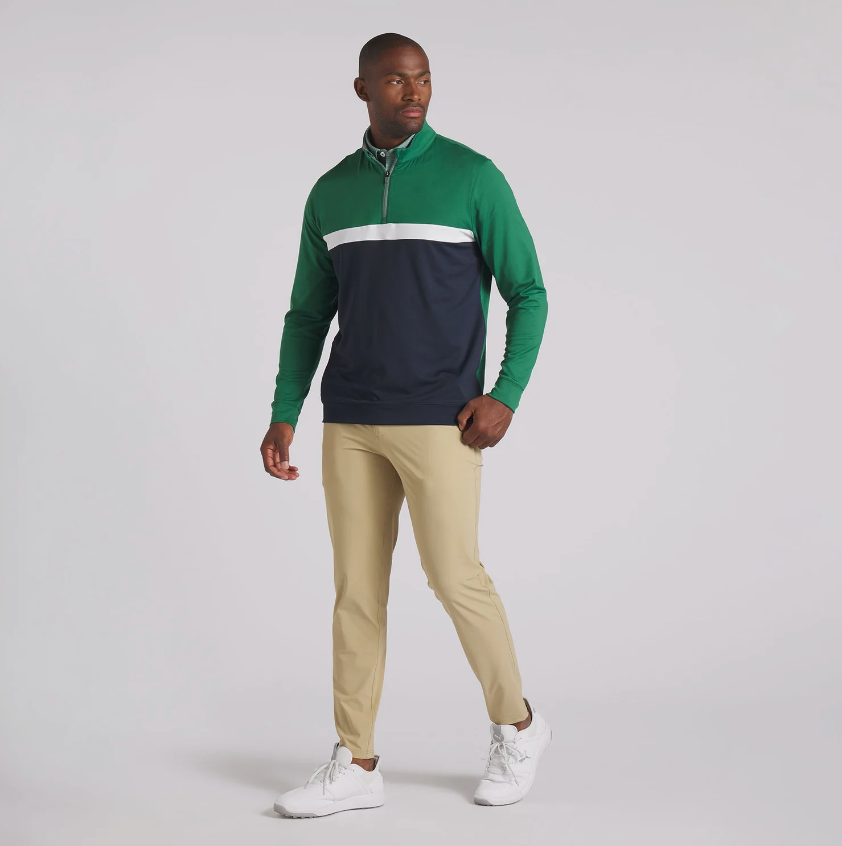 Puma Pure Colorblock Golf 1/4 Zip