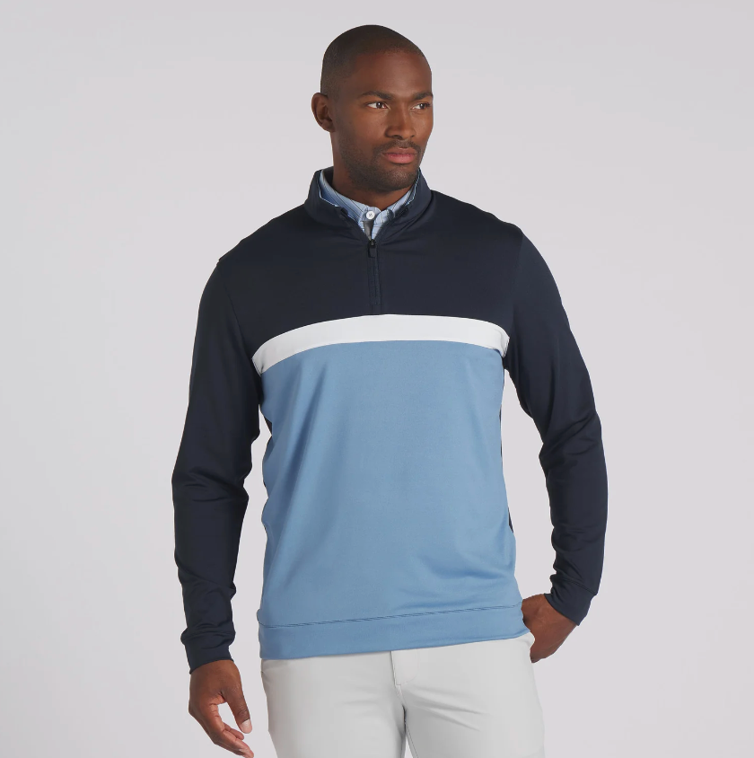 Puma Pure Colorblock Golf 1/4 Zip