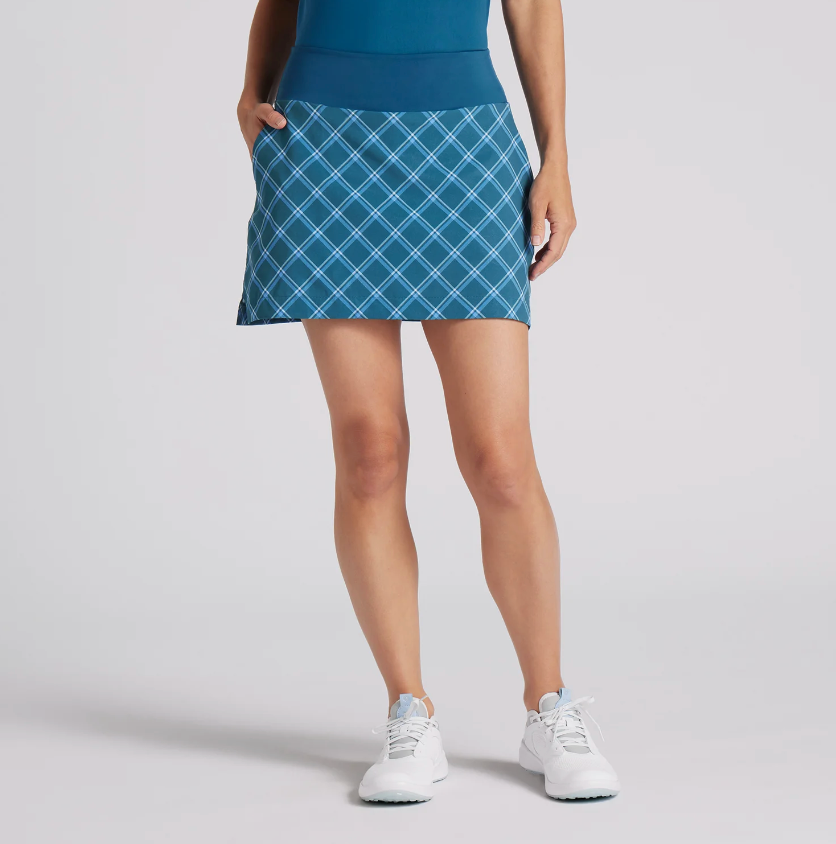 Puma Women's Blake Plaid Golf Skirt