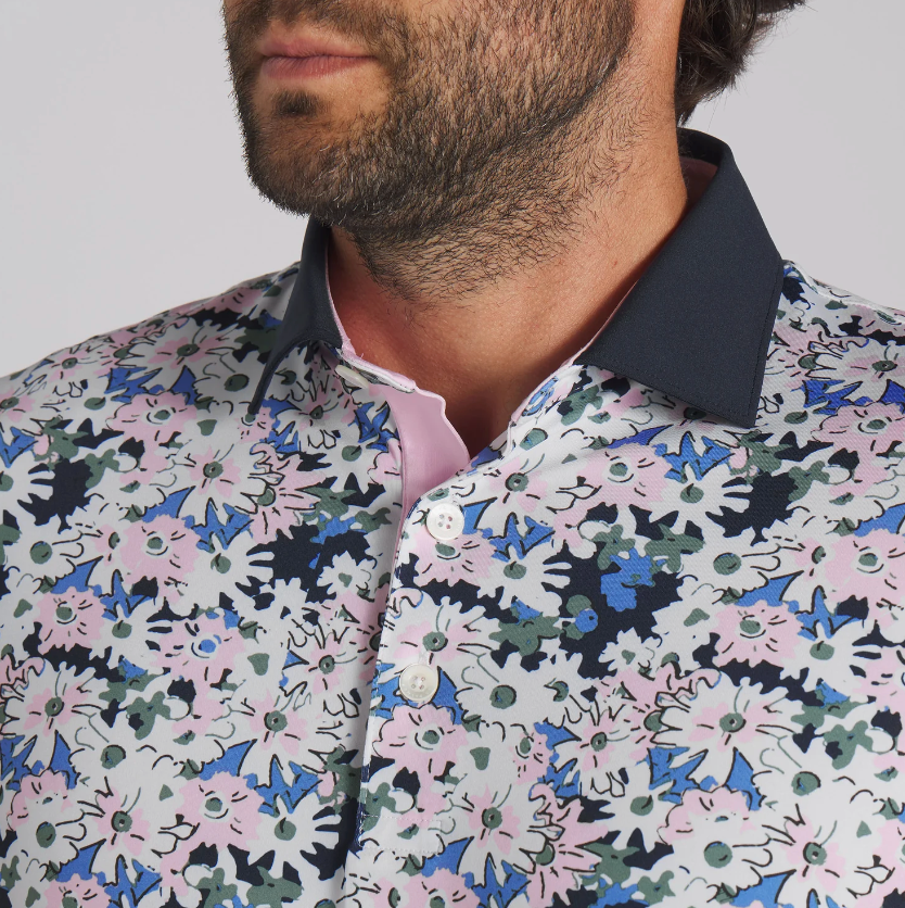 Puma AP Floral Golf Polo