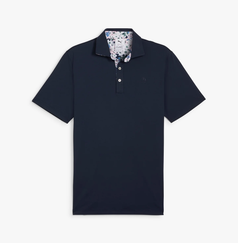 Puma AP Floral Trim Golf Polo