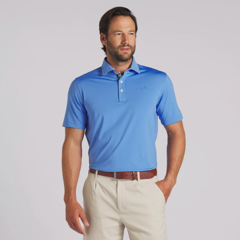 Puma AP Floral Trim Golf Polo