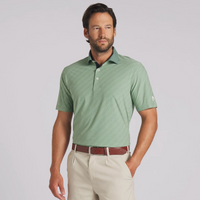 Puma AP Jacquard Stripe Golf Polo