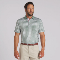 Puma AP MATTR Checkered Golf Polo