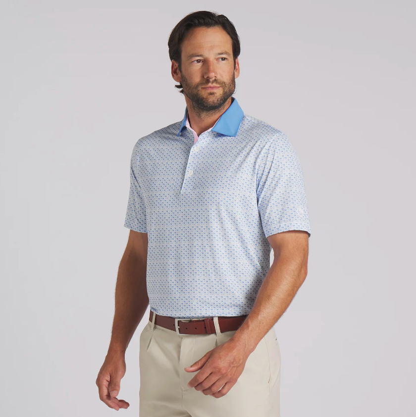 Puma AP MATTR Iced Tea Golf Polo