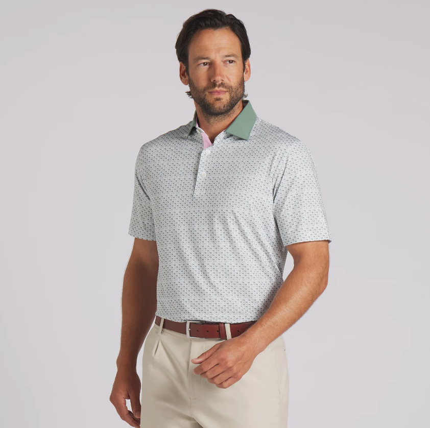 Puma AP MATTR Iced Tea Golf Polo