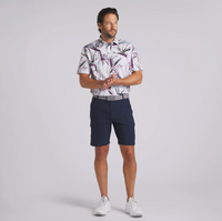 Puma MATTR Birds of Paradise Golf Polo