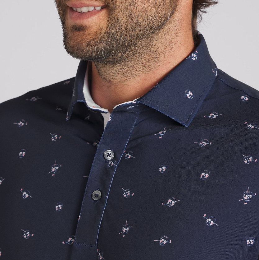 Puma MATTR Skulls Golf Polo