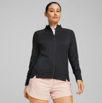 Puma Women's CLOUDSPUN Heather Full Zip Golf Jacket