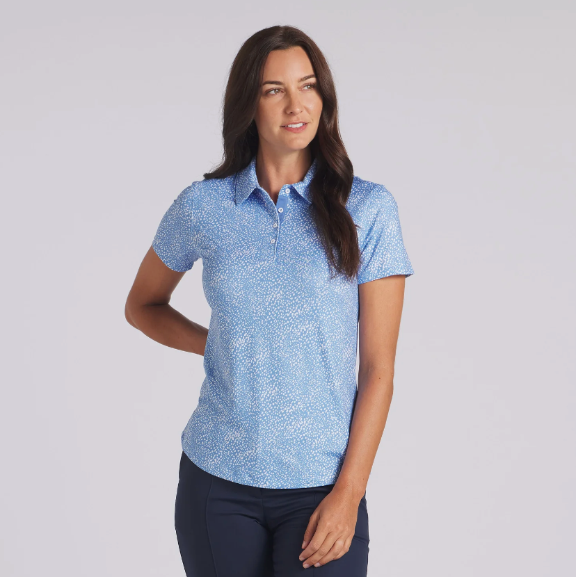 Puma Women's CLOUDSPUN Microdot Golf Polo