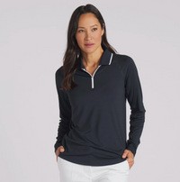 Puma Women's YouV Long Sleeve Golf Polo