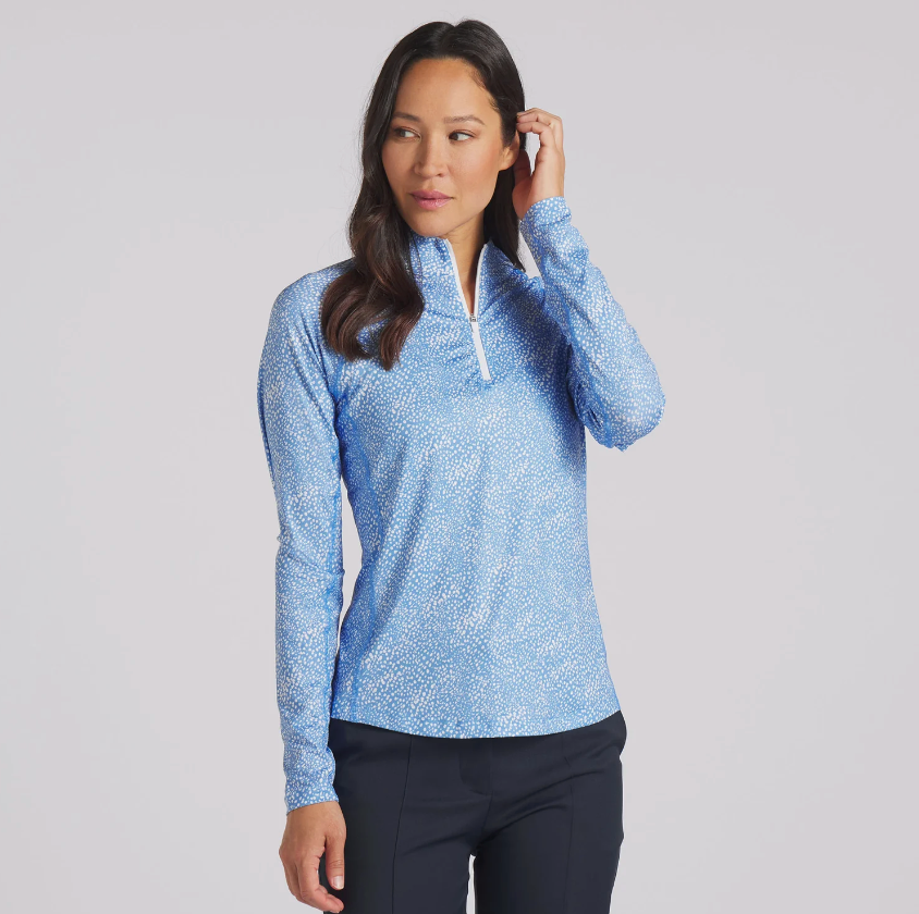 Puma Women's YouV Microdot Golf 1/4 Zip