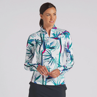 Puma Women's YouV Paradise Golf 1/4 Zip